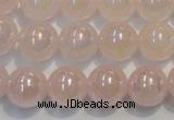 CRQ505 15.5 inches 14mm round AB-color rose quartz beads