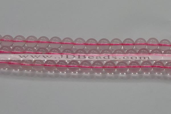 CRQ856 15.5 inches 8mm round natural rose quartz gemstone beads