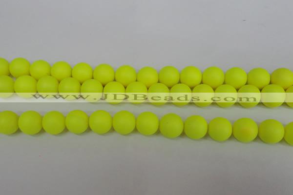 CSB1317 15.5 inches 8mm matte round shell pearl beads wholesale