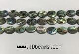 CSB4128 15.5 inches 12*16mm oval abalone shell beads wholesale