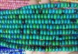 CSBS07 15 inches 4*6mm rondelle synthetic chrysocolla gemstone beads wholesale