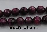 CTE473 15.5 inches 10mm faceted round red tiger eye beads wholesale