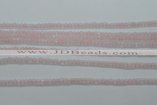 CTG401 15.5 inches 2mm faceted round tiny dyed candy jade beads