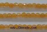 CTG407 15.5 inches 2mm faceted round tiny dyed candy jade beads