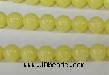 CTU2517 15.5 inches 8mm round synthetic turquoise beads