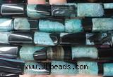 CUBS112 15 inches 10*20mm cuboid agate gemstone beads wholesale