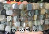 CUBS119 15 inches 12*13mm cube agate gemstone beads wholesale