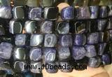 CUBS124 15 inches 12*13mm cube agate gemstone beads wholesale