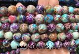 DEBS06 15 inches 12mm round sea sediment Jasper beads wholesale