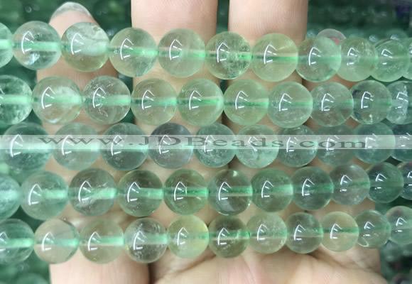 FLBS21 15 inches 8mm round green fluorite beads wholesale