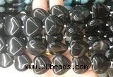 HGBS152 15 inches 20*20mm heart Agate gemstone beads wholesale