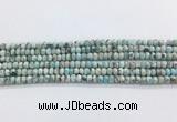 LRBS08 15 inches 4*6mm rondelle larimar gemstone beads wholesale