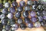 LSBS06 15 inches 16mm faceted round amethyst beads wholesale