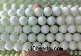 LSBS1008 15 inches 14mm round lemon turquoise gemstone beads wholesale