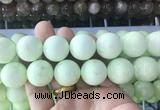 LSBS1012 15 inches 22mm round lemon turquoise gemstone beads wholesale
