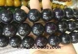 LSBS128 15 inches 20mm round agate gemstone beads wholesale
