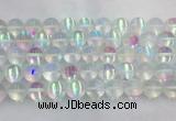 LSBS157 15 inches 16mm round synthetic moonstone gemstone beads wholesale