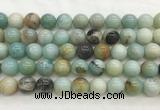 LSBS168 15 inches 16mm round amazonite gemstone beads wholesale