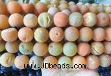 LSBS175 15 inches 18mm round druzy agate gemstone beads wholesale