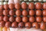 LSBS176 15 inches 18mm round red jasper gemstone beads wholesale