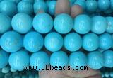 LSBS190 15 inches 20mm round blue howlite turquoise beads wholesale