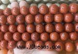 LSBS193 15 inches 16mm round red jasper gemstone beads wholesale