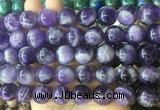 LSBS201 15 inches 16mm round amethyst gemstone beads wholesale