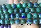 LSBS203 15 inches 16mm round chrysocolla gemstone beads wholesale