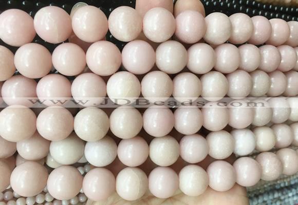 LSBS230 15 inches 14mm round pink opal gemstone beads wholesale