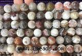LSBS241 15 inches 14mm round mexican crazy agate beads wholesale