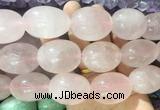 LSBS251 7.5 inches 22*30mm - 25*35mm nuggets rose quartz gemstone beads wholesale