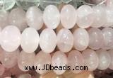 LSBS255 15 inches 20*28mm - 22*30mm rondelle rose quartz gemstone beads wholesale