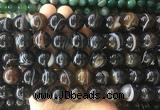 LSBS306 15 inches 16mm round banded agate gemstone beads wholesale