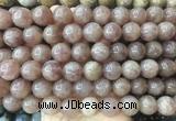 LSBS310 15 inches 16mm round strawberry quartz gemstone beads wholesale