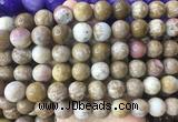 LSBS311 15 inches 16mm round ocean jasper gemstone beads wholesale