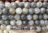 LSBS318 15 inches 18mm round cloudy quartz gemstone beads wholesale