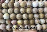 LSBS319 15 inches 18mm round ocean jasper gemstone beads wholesale