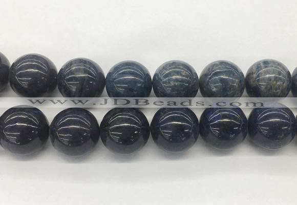 LSBS333 15 inches 25mm round Sodalite gemstone beads wholesale