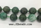 LSBS338 15 inches 30mm round Africa jade gemstone beads wholesale