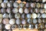 LSBS34 15 inches 16mm round botswana agate gemstone beads wholesale