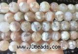 LSBS36 15 inches 15mm - 16mm round sakura agate gemstone beads wholesale