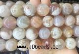 LSBS37 15 inches 17mm - 18mm round sakura agate gemstone beads wholesale