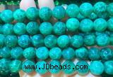 LSBS389 15 inches 14mm round dragon veins agate gemstone beads wholesale
