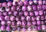 LSBS398 15 inches 14mm round imitation sugilite gemstone beads wholesale