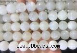 LSBS40 15 inches 16mm round white moonstone gemstone beads wholesale
