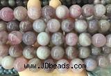 LSBS405 15 inches 16mm round madagascar rose quartz gemstone beads wholesale