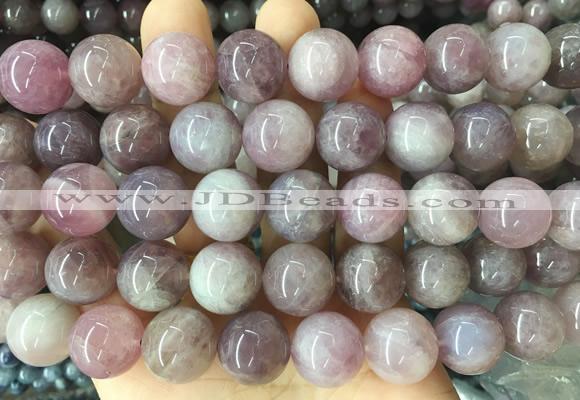 LSBS405 15 inches 16mm round madagascar rose quartz gemstone beads wholesale
