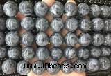 LSBS409 15 inches 18mm round black labradorite gemstone beads wholesale