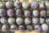 LSBS413 15 inches 22mm round lilac jasper gemstone beads wholesale
