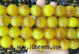 LSBS427 15 inches 20mm round agate gemstone beads wholesale